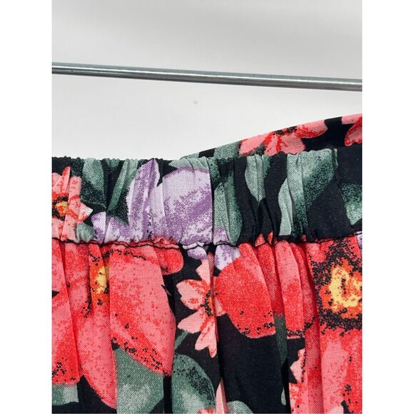 ATL Abel The Label Anthropologie Skirt Maxi Women XS Floral Pink Cottagecore New - Picture 9 of 13